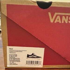 Vans Ward Black White Sneakers